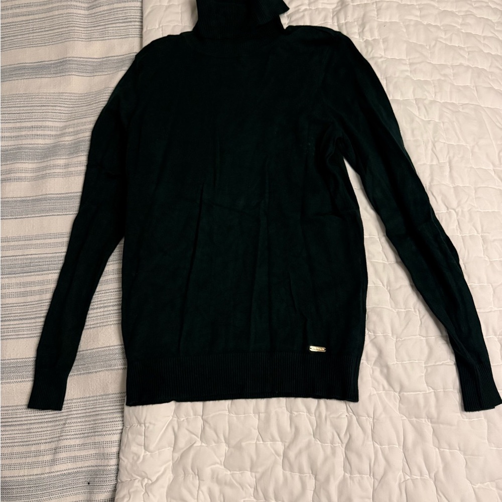 Calvin Klein Black Turtleneck Sweater